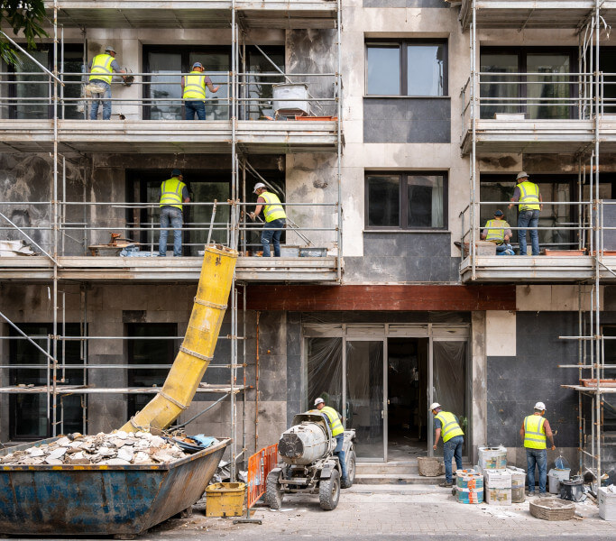 rehabilitacion de fachadas y exteriores en zaragoza